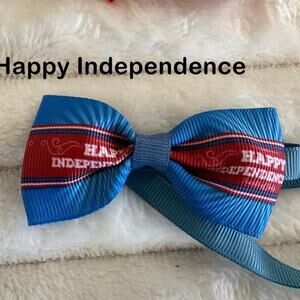 Pet Dog Cat Bow Ties USA 4th of July 250th Happy Independence Day NEW
